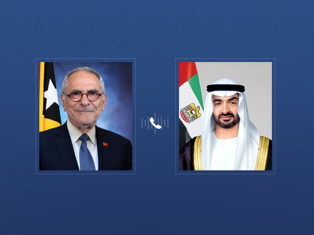 President of Timor-Leste reaffirms solidarity with the UAE during call with UAE President