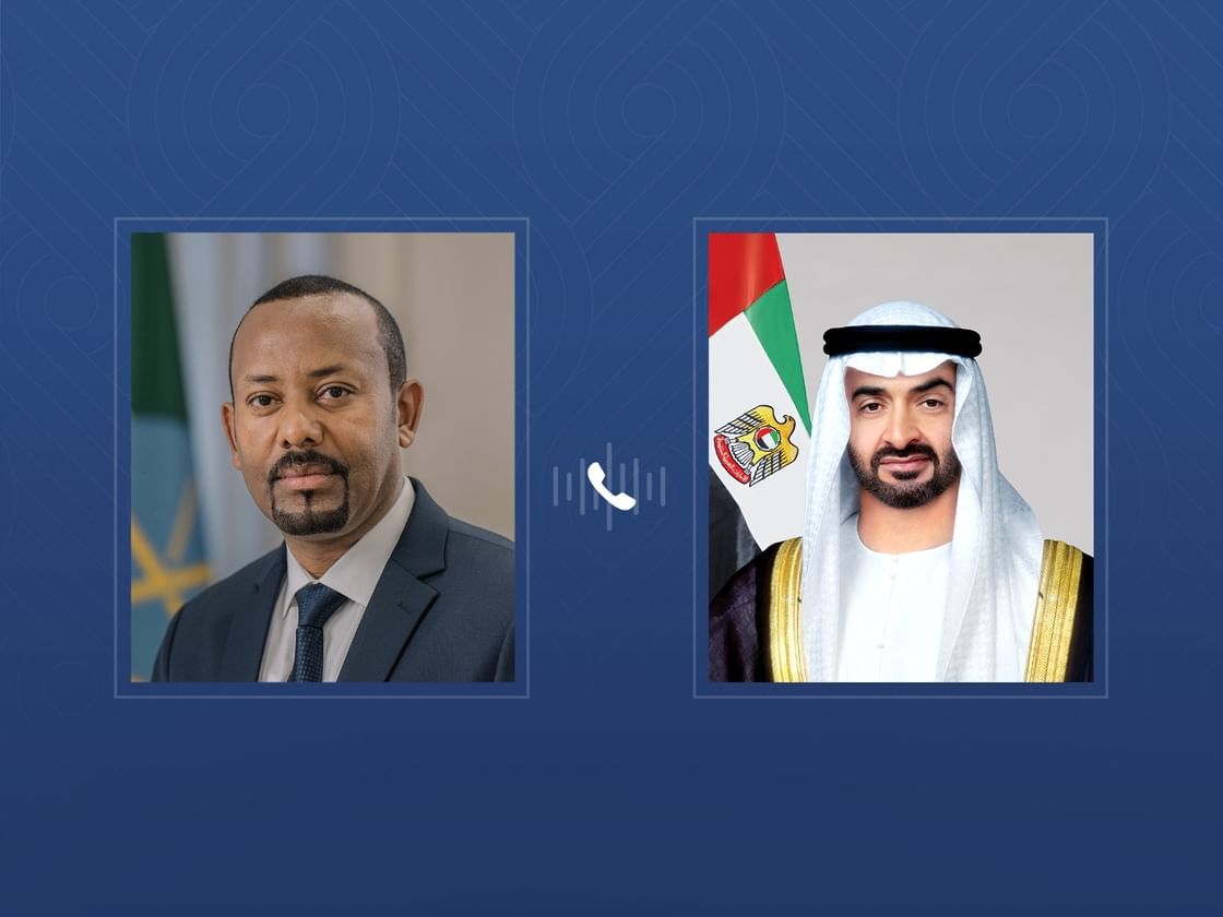 UAE President receives phone call from Ethiopian Prime Minister