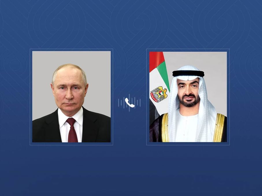 UAE President receives call from Russian President