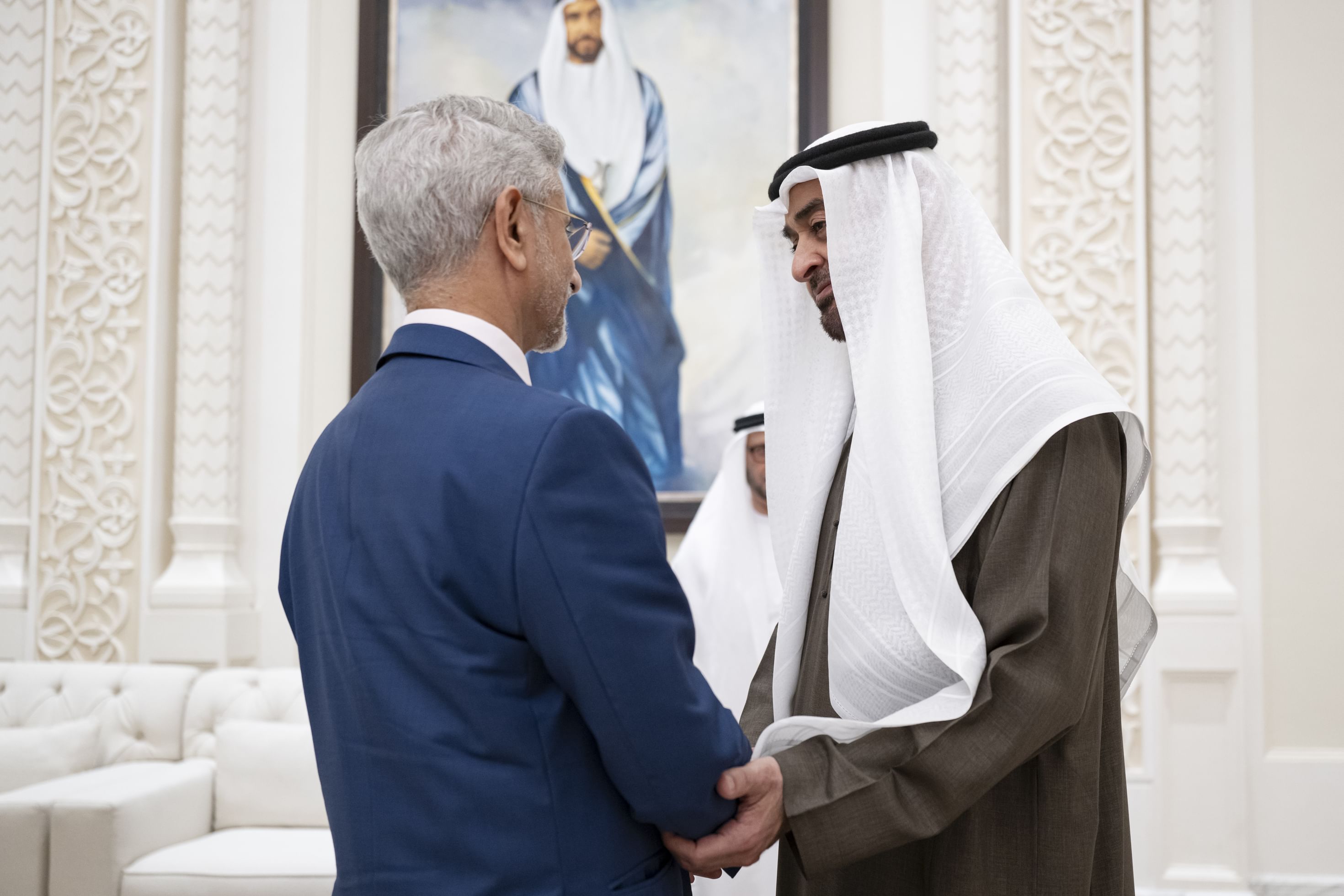 UAE President receives Indian Minister of External Affairs