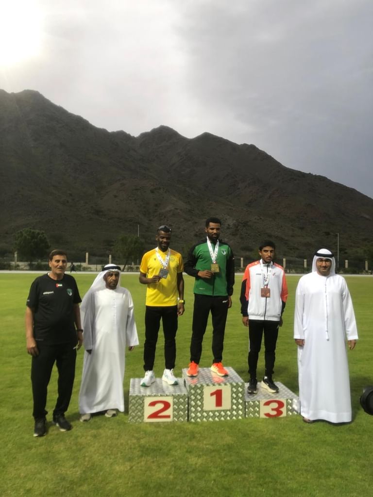 فريق ألعاب القوى بنادي الإمارات يحقق 11 ميدالية في بطولة نائب رئيس الدولة