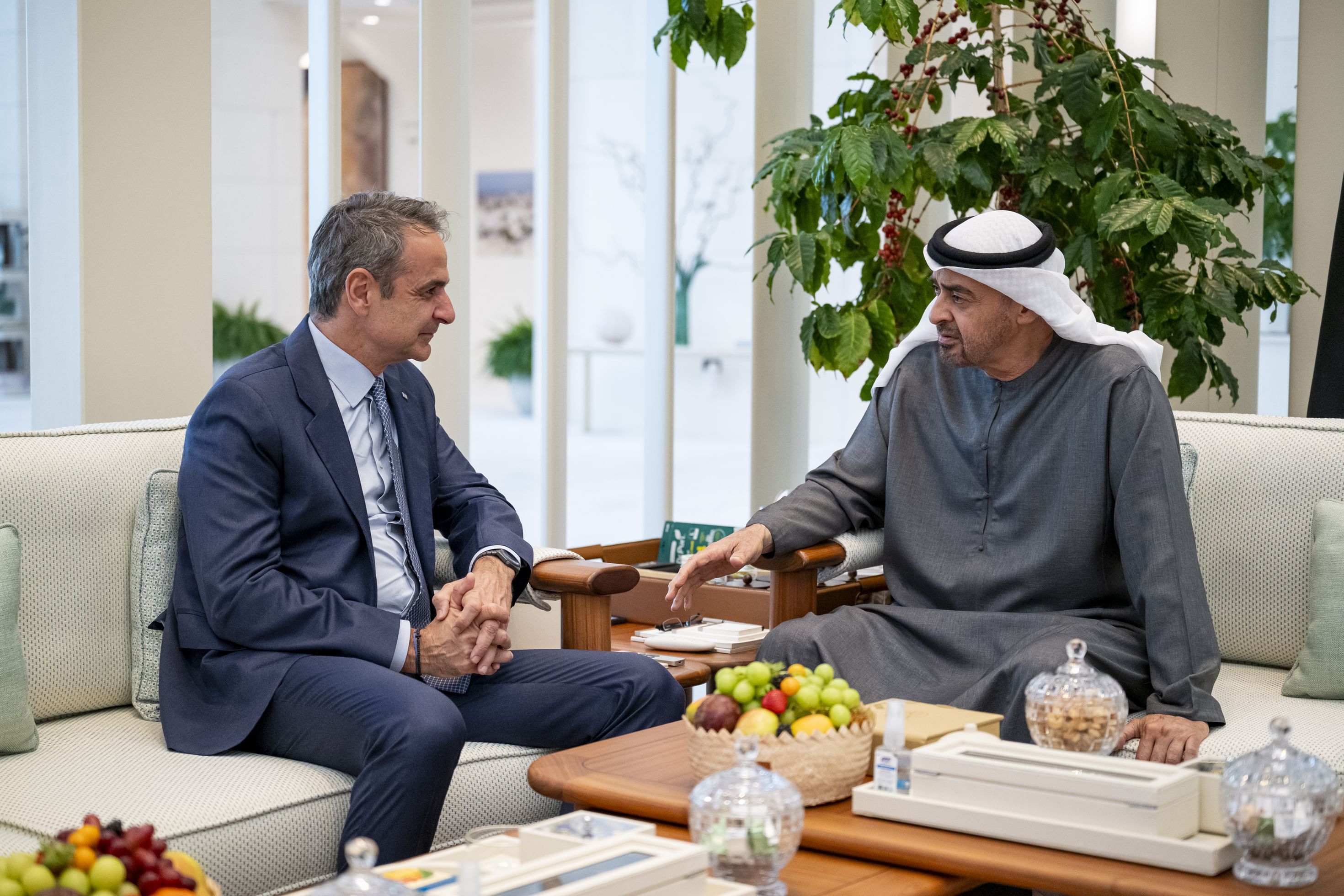 UAE President receives Greek Prime Minister, discusses Comprehensive Strategic Partnership and regional developments