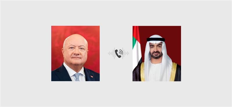 رئيس الدولة ومستشار النمسا يبحثان هاتفياً التطورات الإقليمية