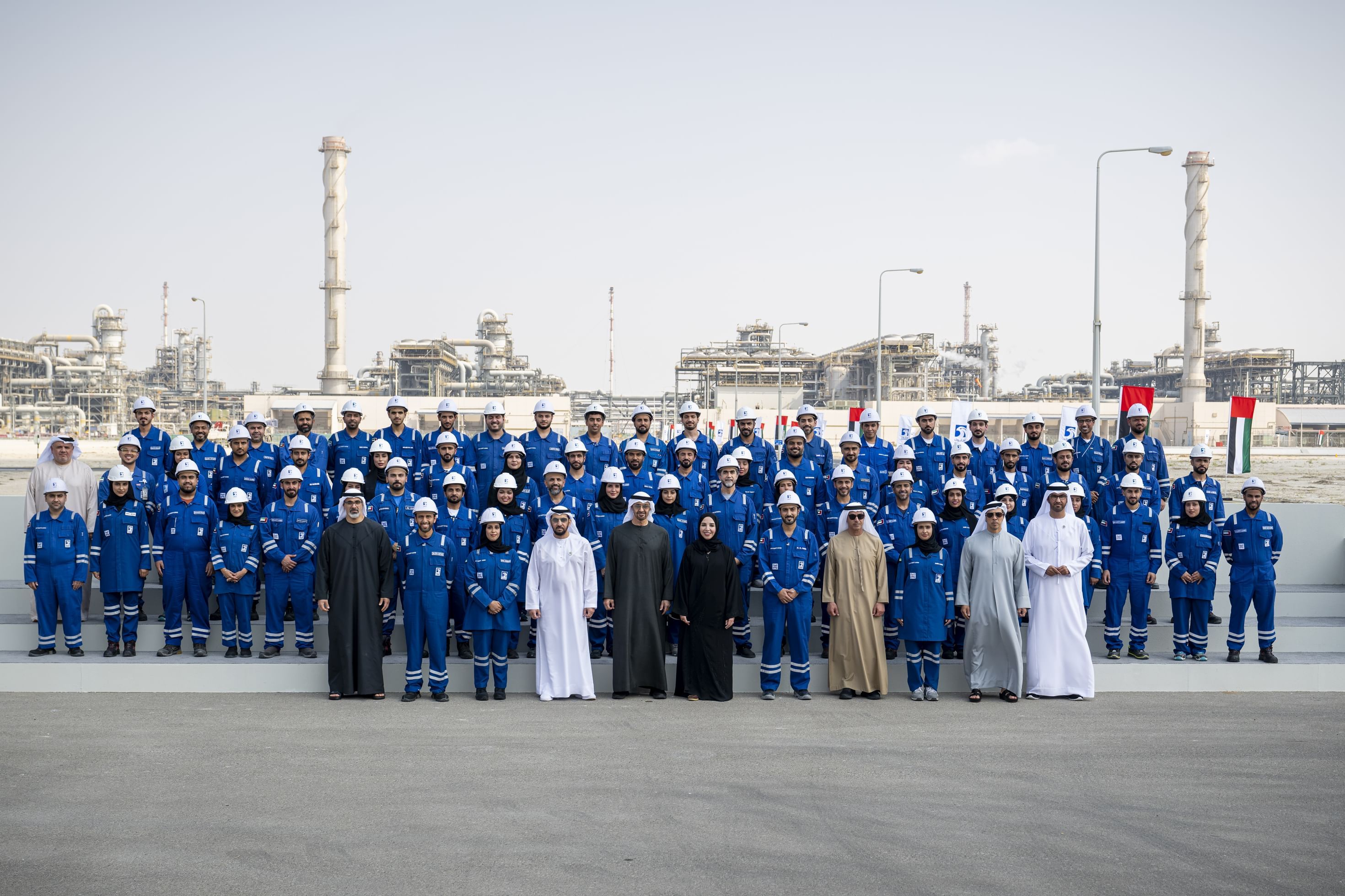 UAE President chairs ADNOC Board of Directors meeting at Habshan Complex