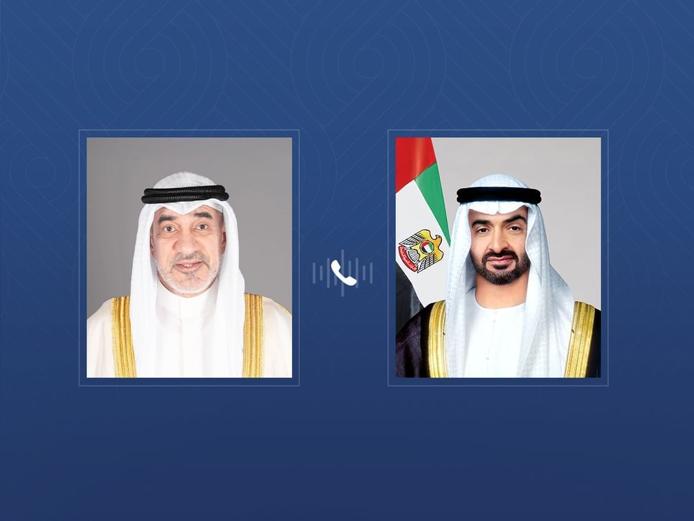 UAE President checks on health of Sheikh Fahad Yousef Saud Al-Sabah
