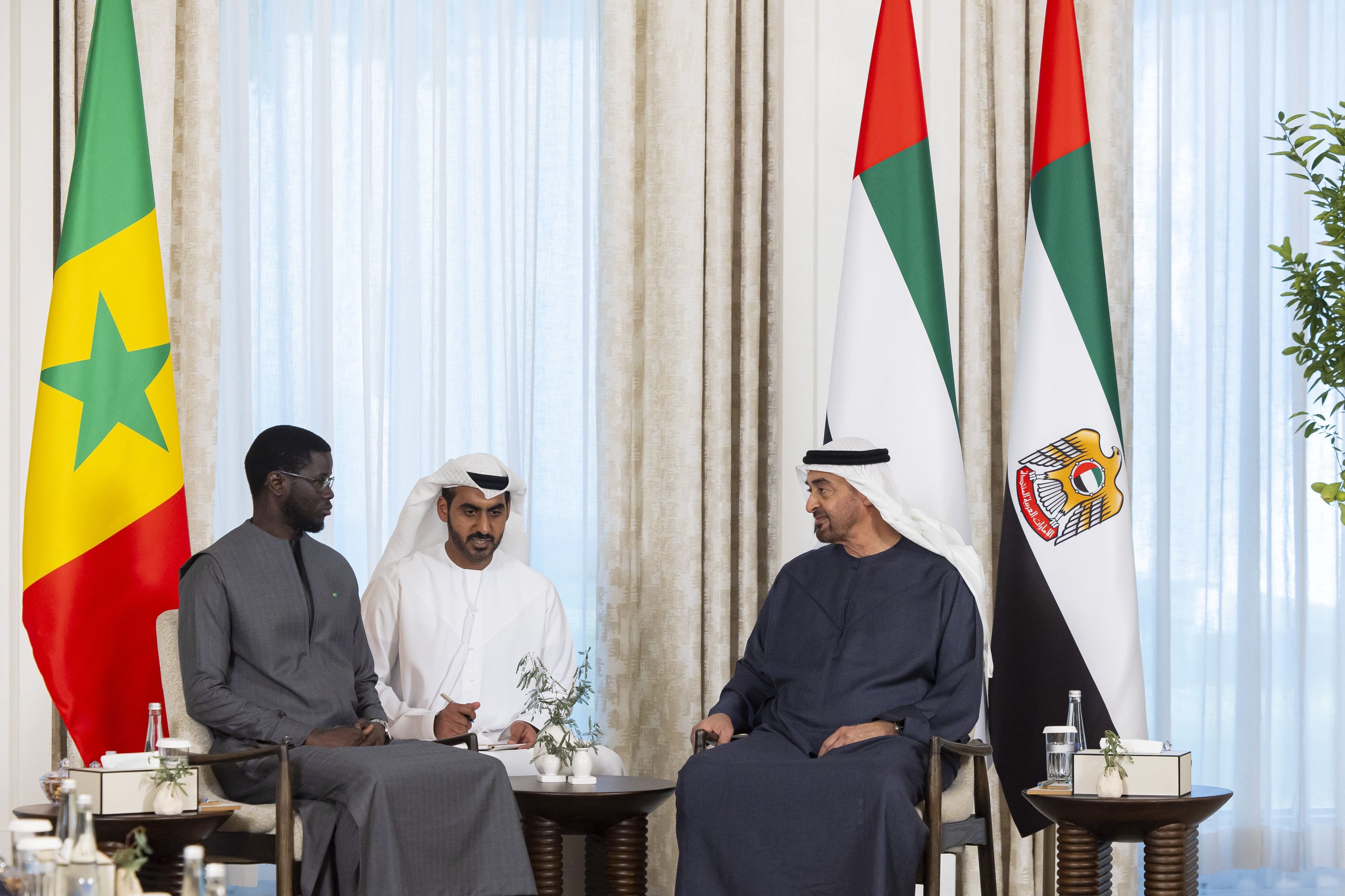 UAE, Senegalese Presidents explore ways to deepen cooperation