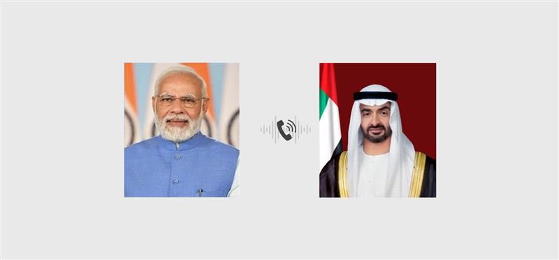UAE President offers condolences to Indian Prime Minister over victims of terrorist attack